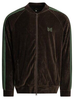 Needles Track Zippered Sweatshirt Tag Size L Men